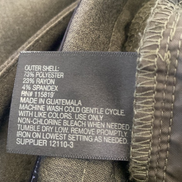 New-Hunter Green WORTHINGTON Modern Fit Dress Slacks. NWOT - Picture 10 of 12